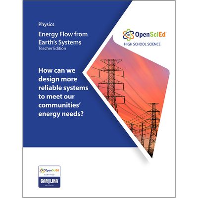 OpenSciEd®: Physics 1: Energy Flow from Earth's Systems 1-Class Unit Kit