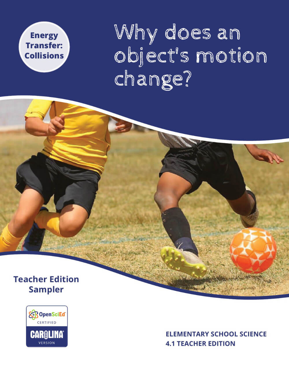 4.1 Energy Transfers: Collisions Teacher Edition